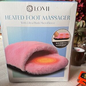 New Never Used LOMI Heated Foot Massager in Pink